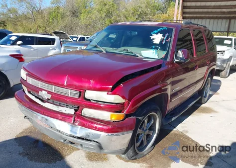 2002 Chevrolet Tahoe Lt z USA, uszkodzony, nr VIN 1GNEK13Z72R252477